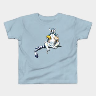 Taco Lemur Kids T-Shirt